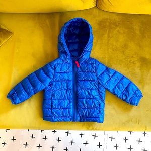 Primary Baby Lightweight Puffer Jacket, size 12-18 months